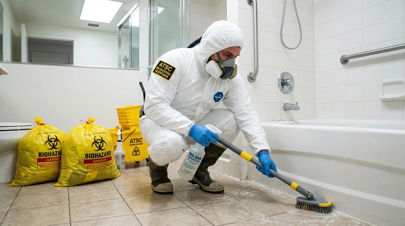 Decontamination equipment deployed for Blood Cleanup in Washington